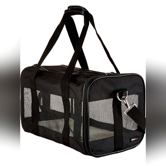 Amazon Other - Amazon Basics Soft Sided Mesh Pet Travel Carrier Medium Size